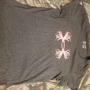 womens under armour hunt tee large